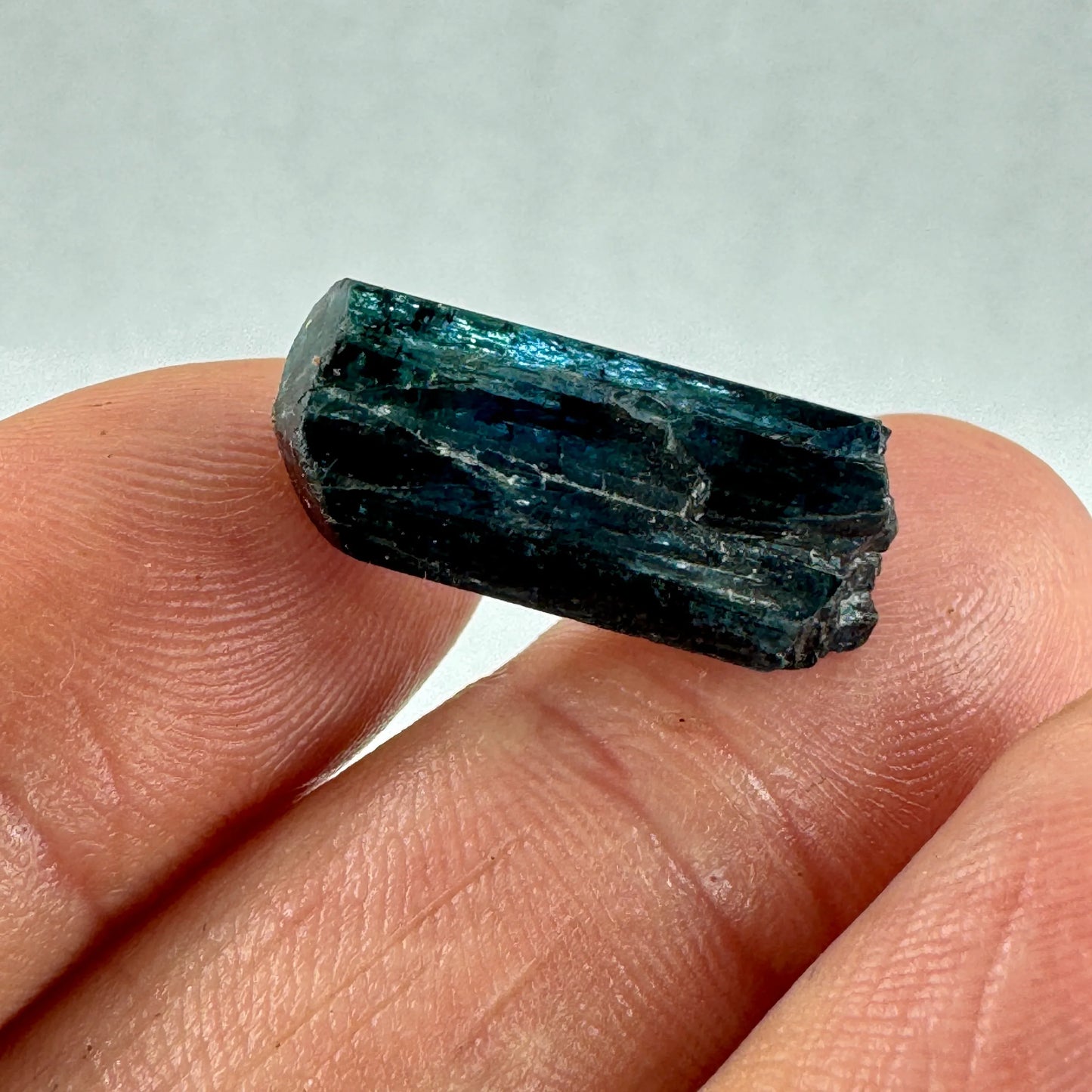 Turmalina azul indicolita indigolita - MUNAY MINERALES MALLORCA