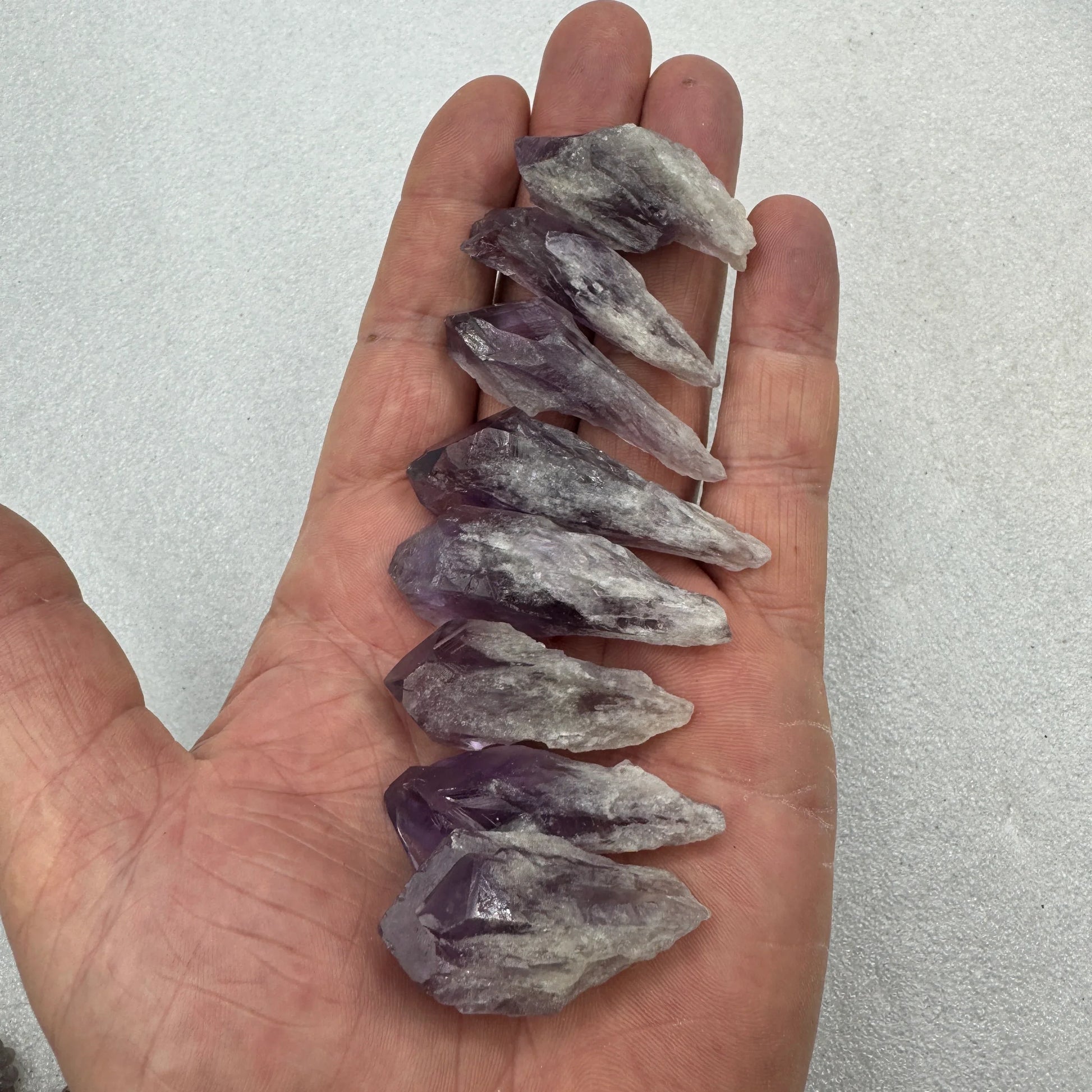 Amatista puntas - MUNAY MINERALES MALLORCA