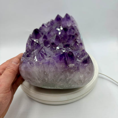 Drusa de amatista 8,4 kg. Munay Minerales Mallorca