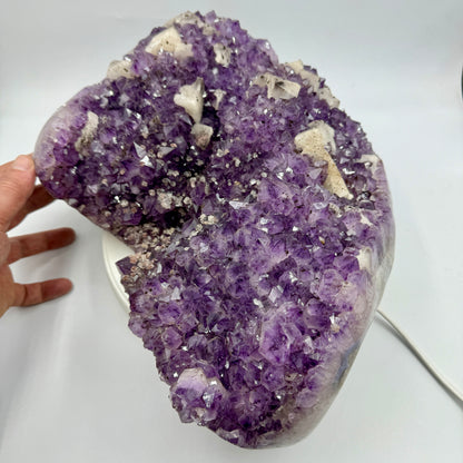 Drusa de amatista 13,5 kg. Munay Minerales Mallorca
