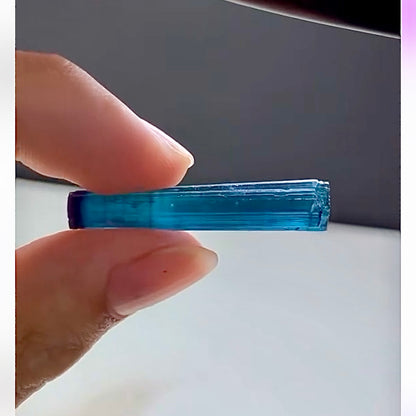Turmalina azul indicolita indigolita