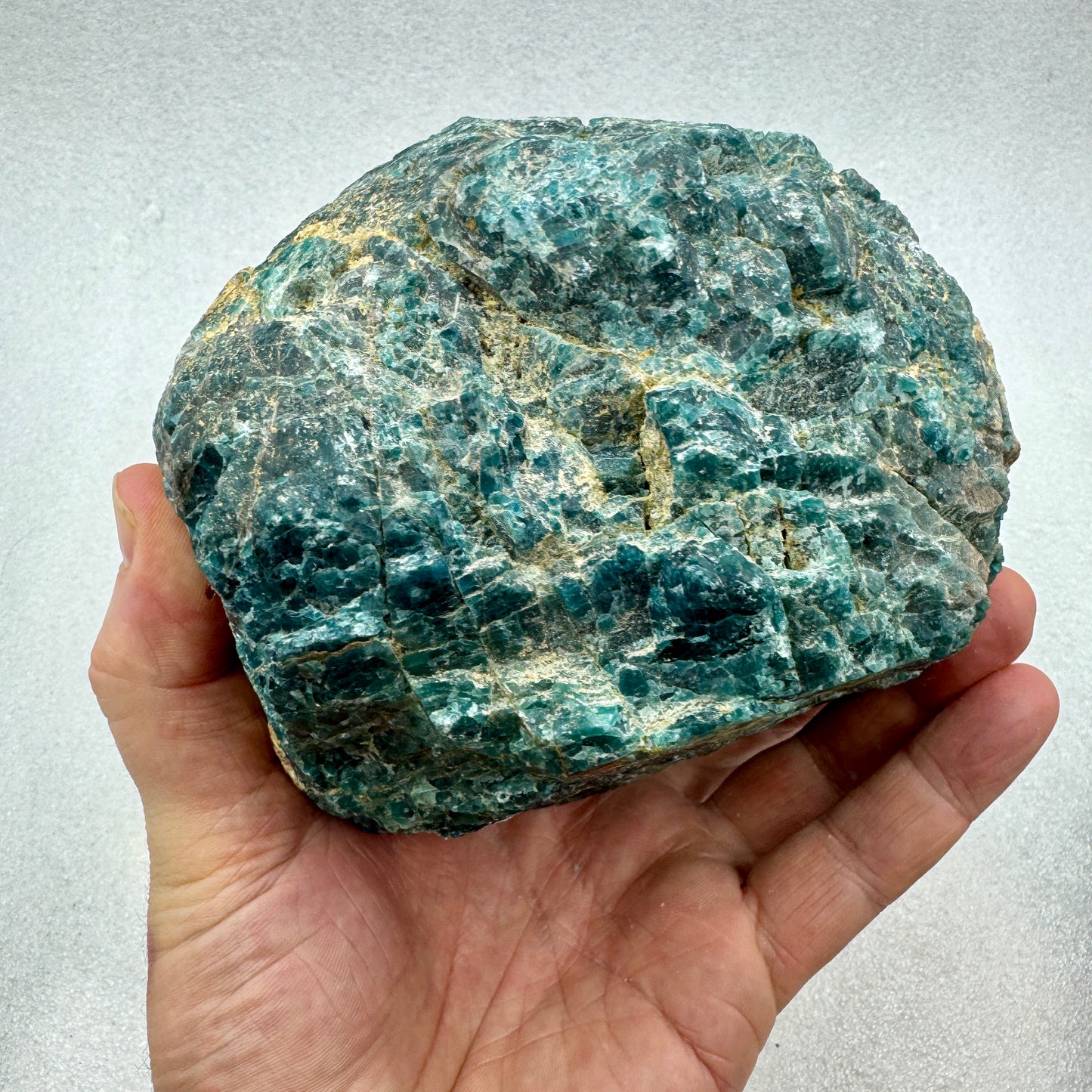 Apatita azul 2,7 kg. Munay Minerales