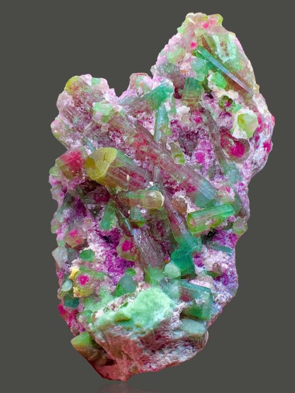 Turmalina multicolor Paprok