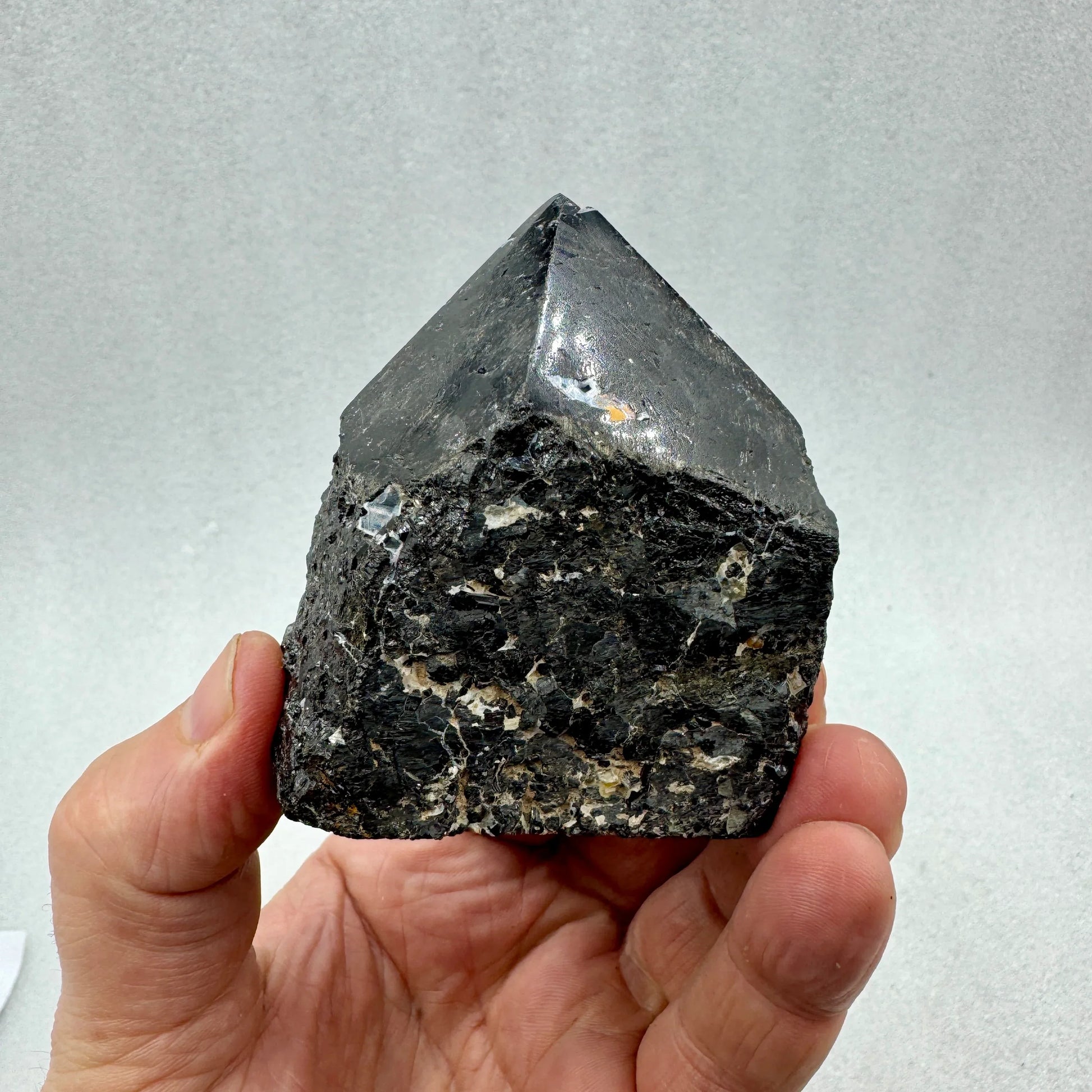 Turmalina negra punta - Munay Minerales Palma de Mallorca Spain 