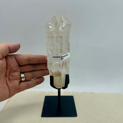 Cuarzo maestro fusionado de Diamantina Brasil