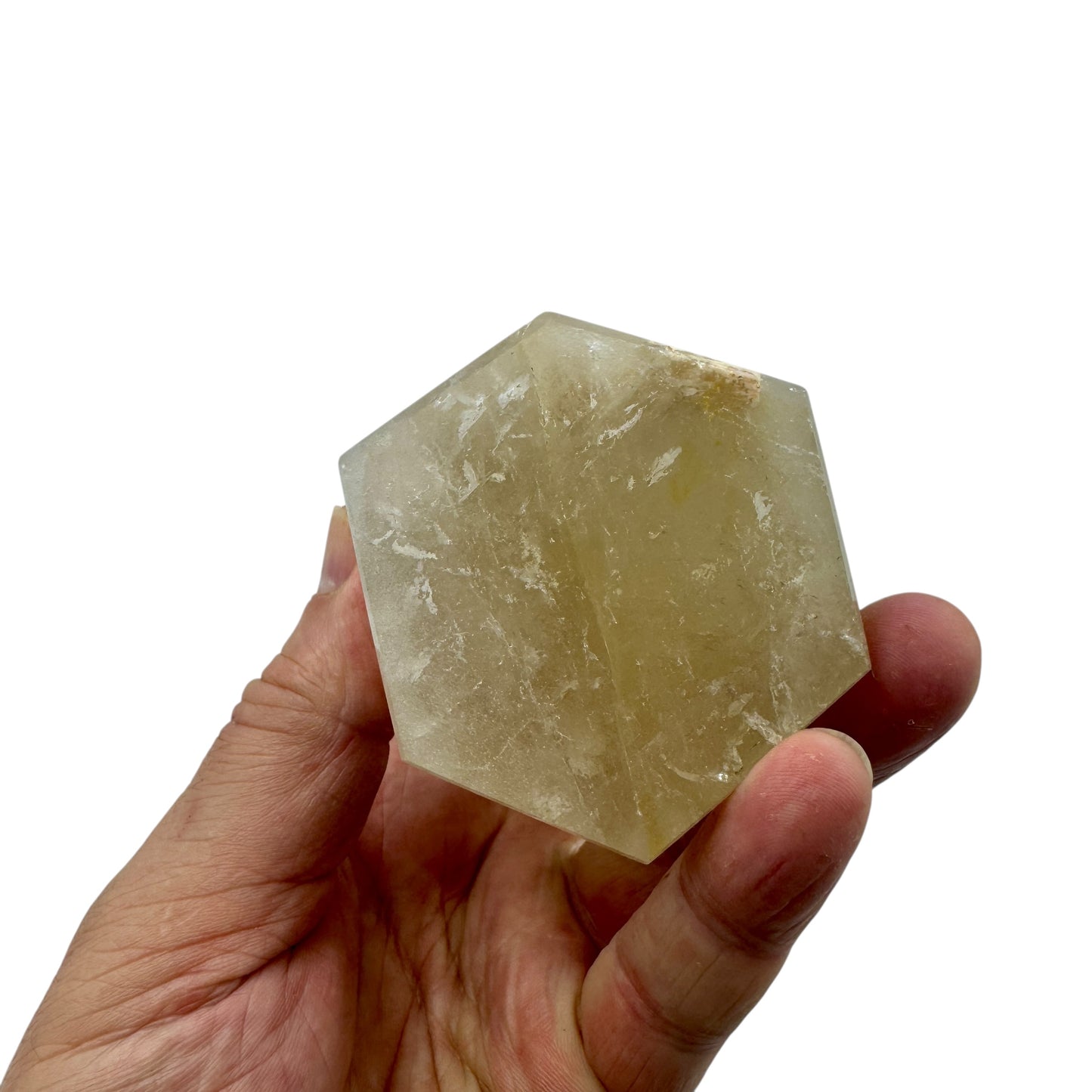 Citrino natural pulido - Munay Minerales Mallorca