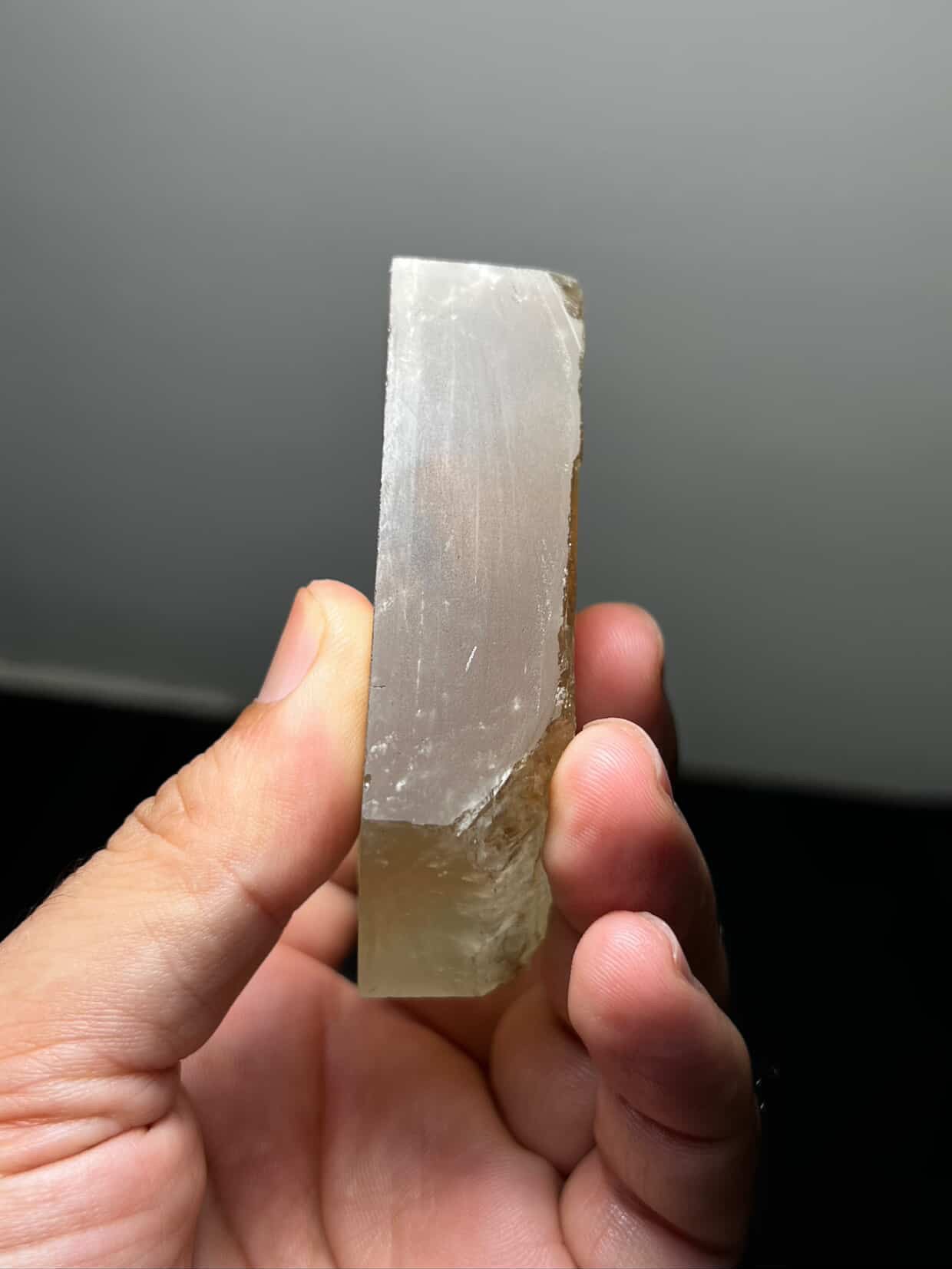 Topacio azul con mica Ucrania