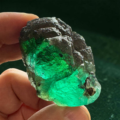 Fluorita del Perú con geocronita y pirita Munay Minerales Mallorca