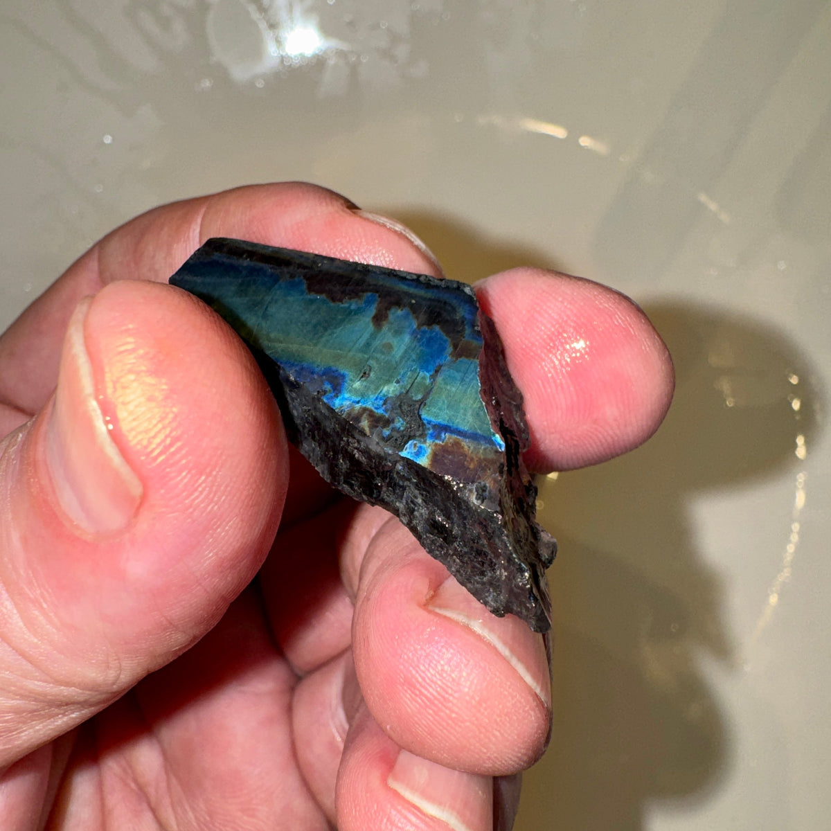 Espectrolita de Finlandia Munay Minerales Mallorca Munay Minerales Mallorca
