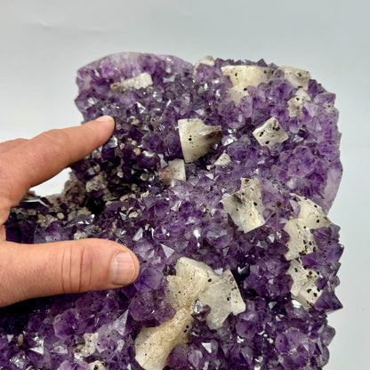 Drusa de amatista 13,5 kg. Munay Minerales Mallorca