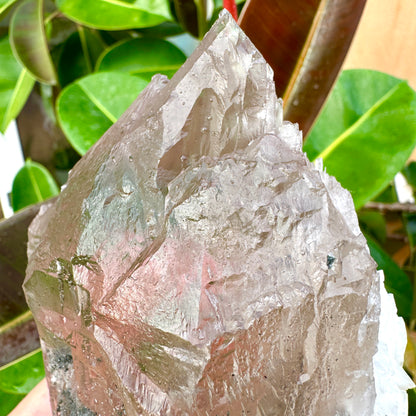 Cuarzo Himalaya con elbaita