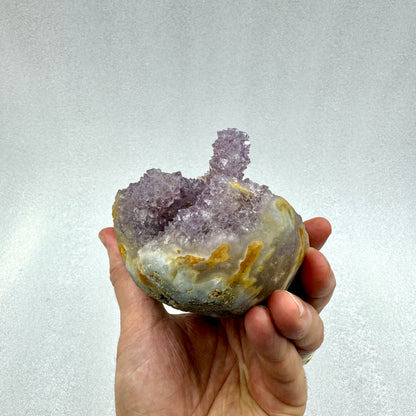 Drusa de amatista estalactita Flores del Alma Ojos del Espíritu