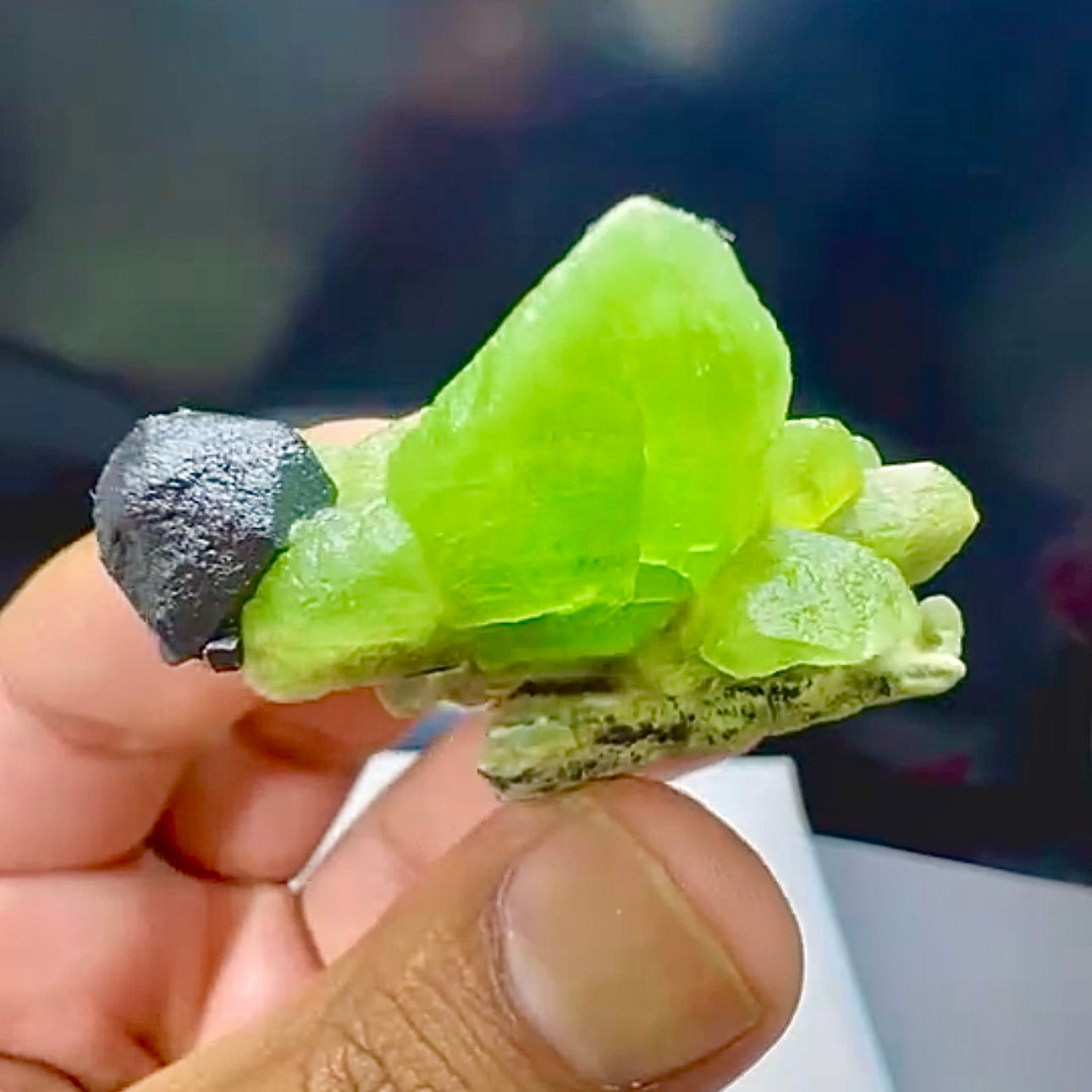Peridoto Olivino Munay Minerales Mallorca