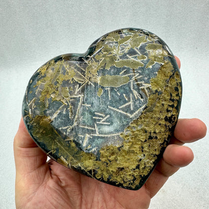 Drusa de amatista corazón - MUNAY MINERALES MALLORCA
