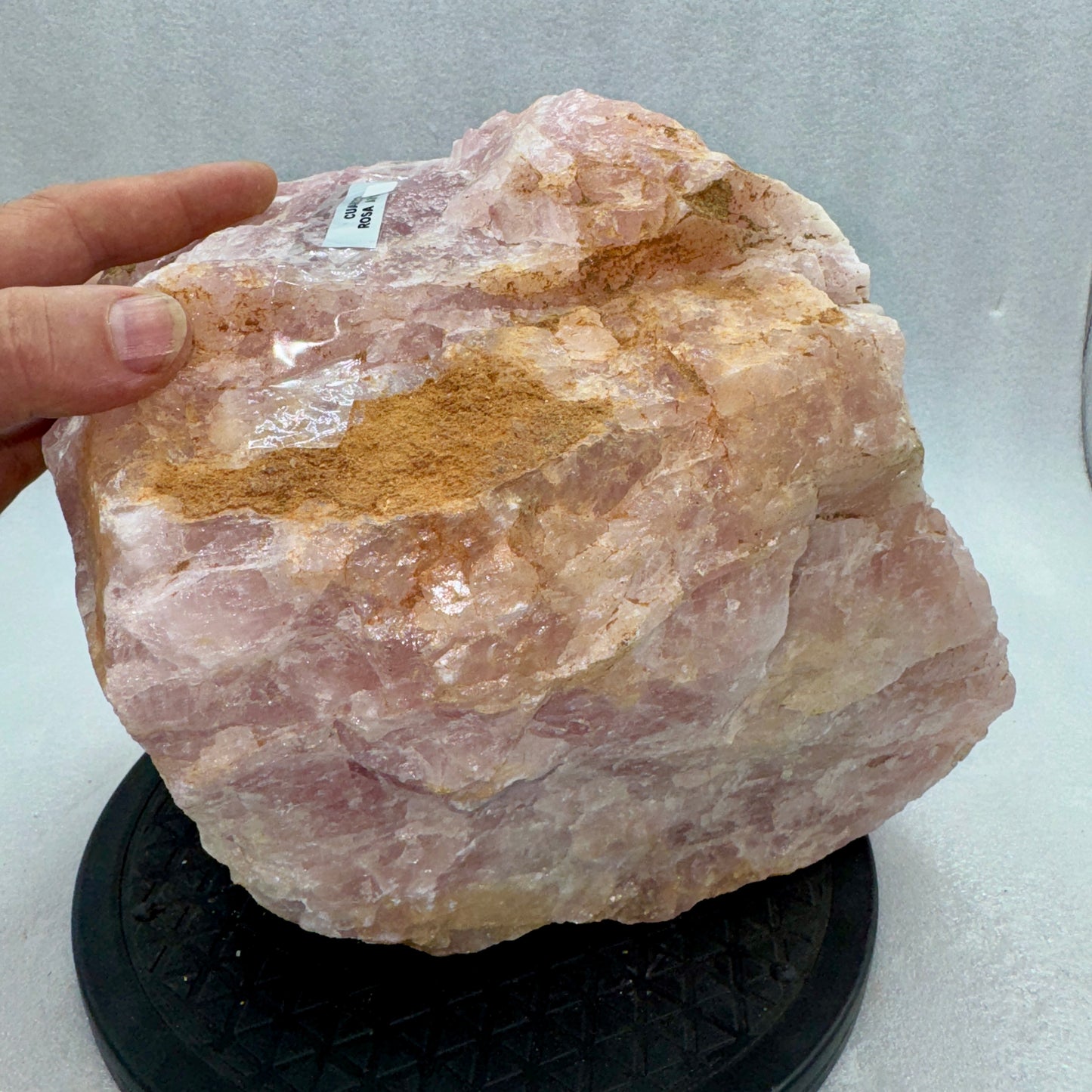 Cuarzo rosa 16,8 kg. Palma de Mallorca