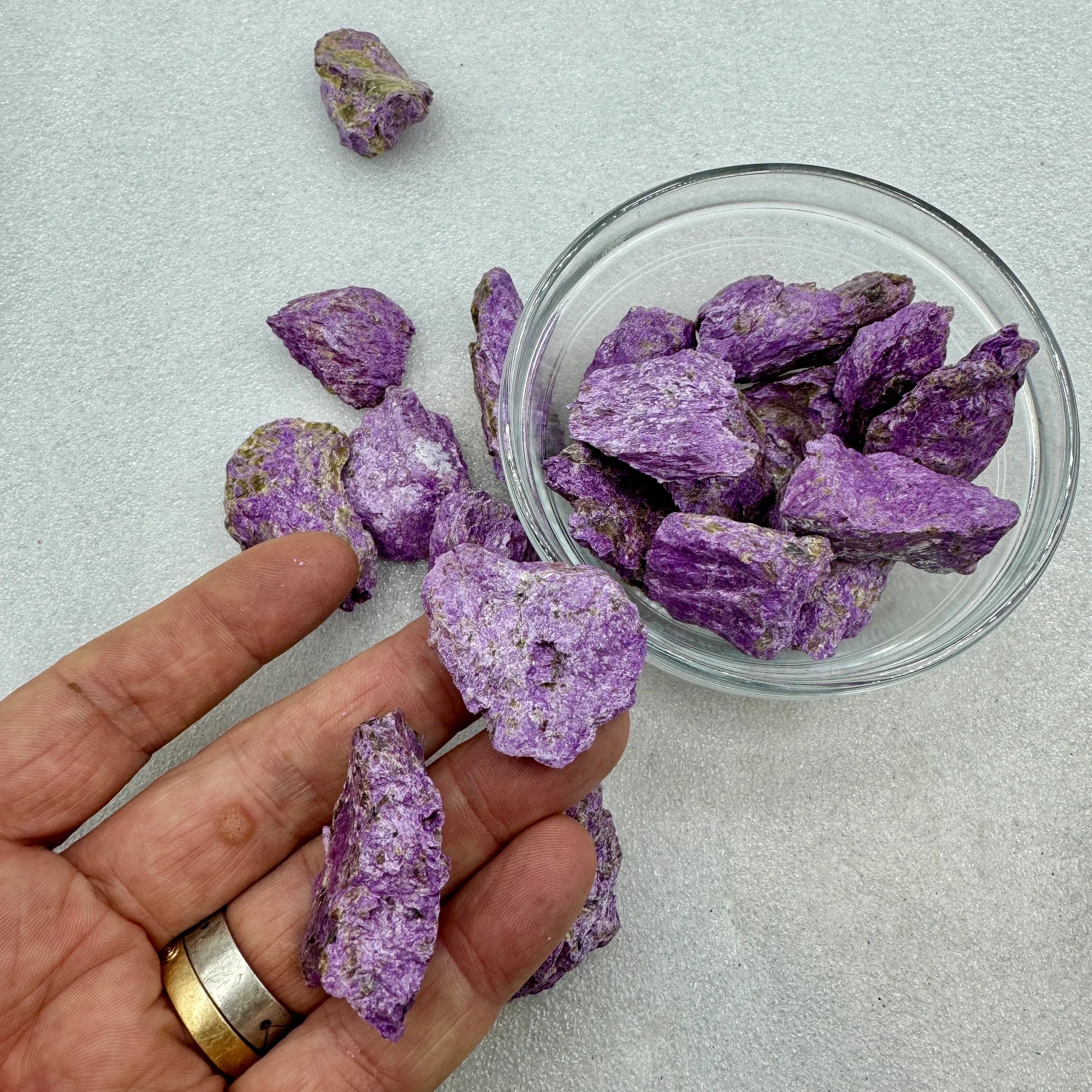 Stichtita Siberia Rusia - MUNAY MINERALES MALLORCA