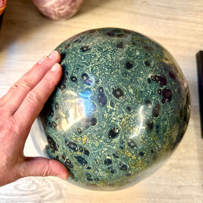 Jaspe nébula kambaba 42 kg. seta champiñón