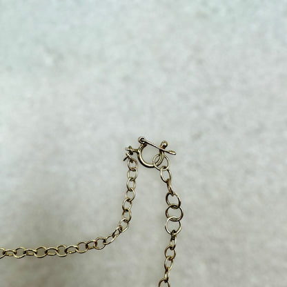 Crisocola colgante en plata de ley