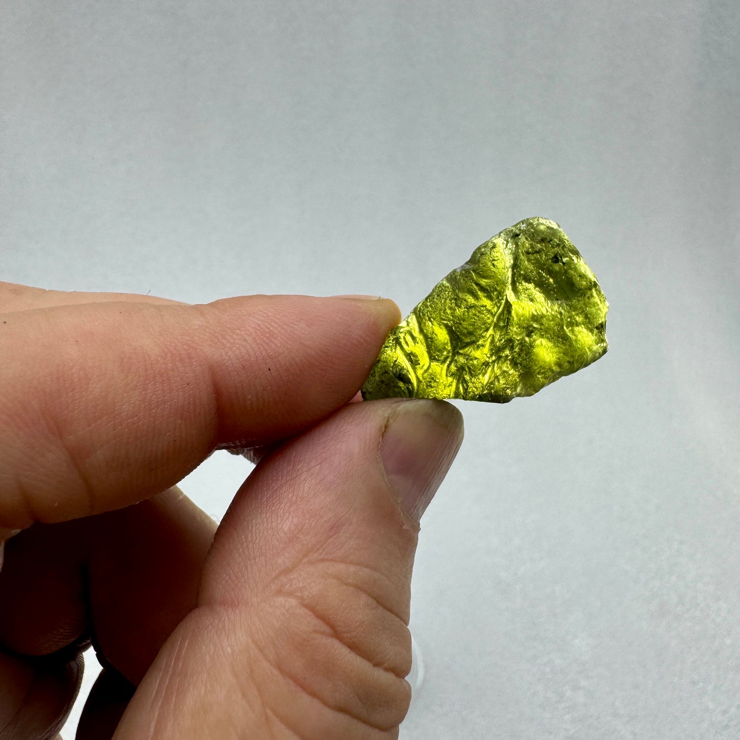 Moldavita tektita 5,9 g. Munay Minerales Mallorca
