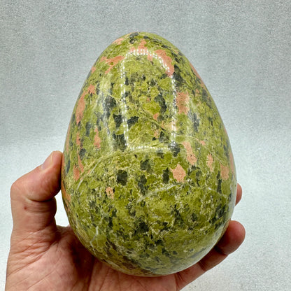 Unakita huevo 2,6 kg. - MUNAY MINERALES MALLORCA