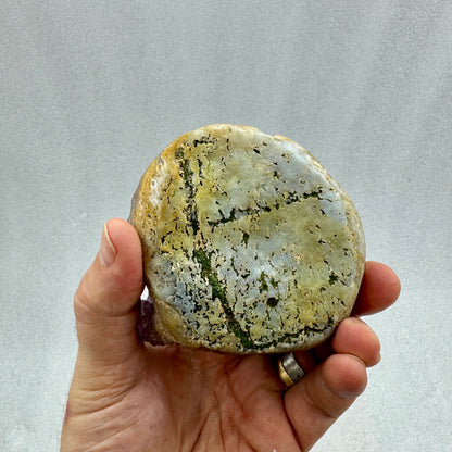 Drusa de amatista estalactita Flores del Alma Ojos del Espíritu