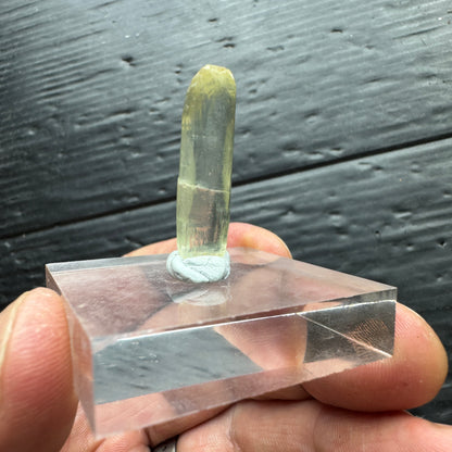 Berilo var. Heliodoro de Ucrania Munay Minerales Mallorca