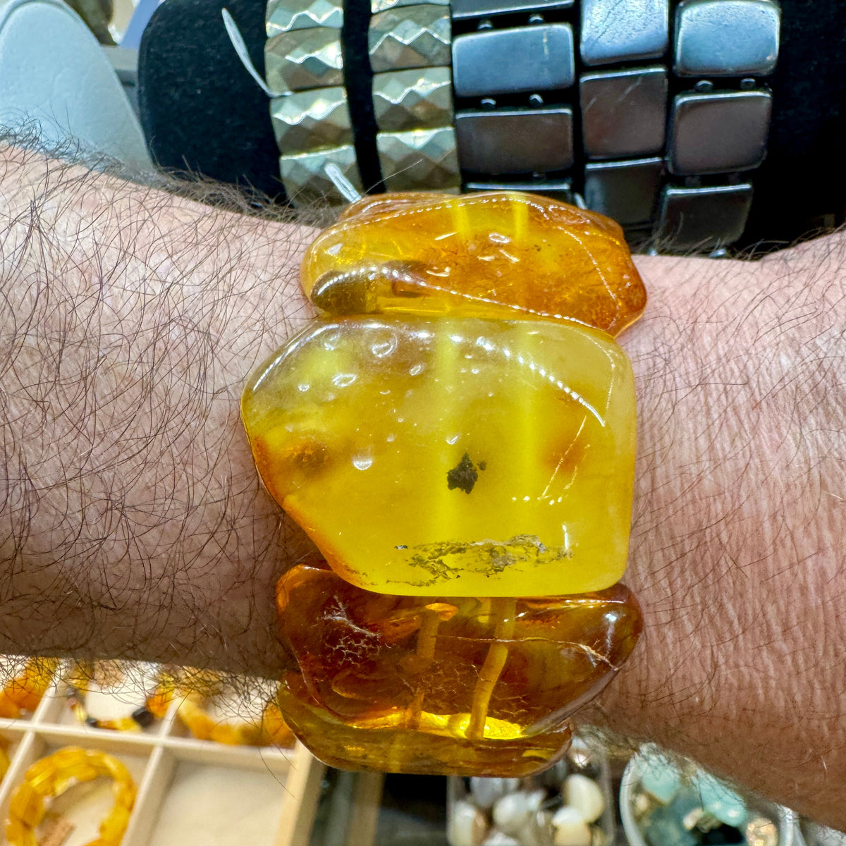 Ámbar báltico pulsera Munay Minerales Mallorca Munay Minerales Mallorca