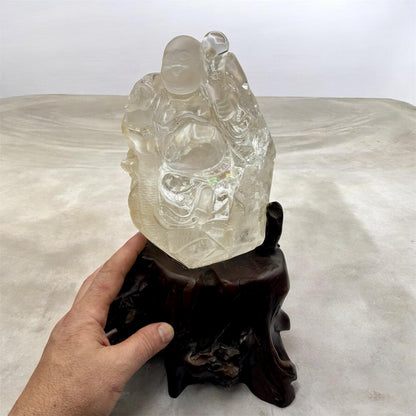 Buda de cuarzo Munay Minerales Mallorca