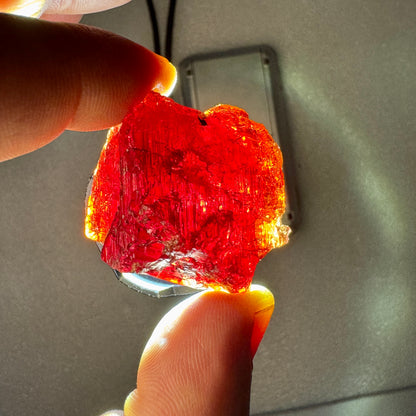 Spessartine garnet from the Navegadora mine in Brazil