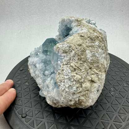 Celestina geoda Celestita 2,8 kg.