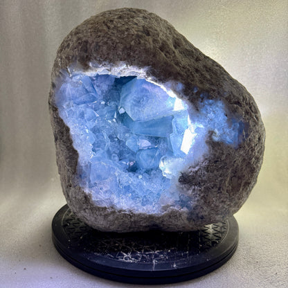 Celestina geoda Celestita 17,4 kg.