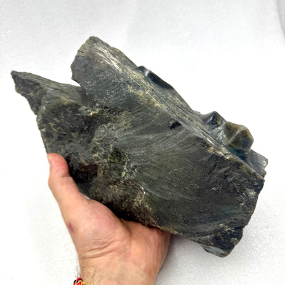Semi-polished labradorite 6.1 kg. Munay Minerales Mallorca