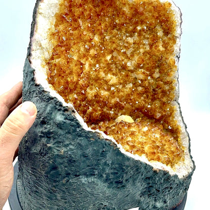 Citrine geode 19.8 kg. Munay Minerals Mallorca