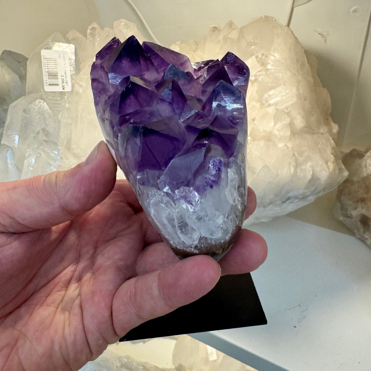 Drusa de amatista 1,3 kg. - Munay Minerales Mallorca