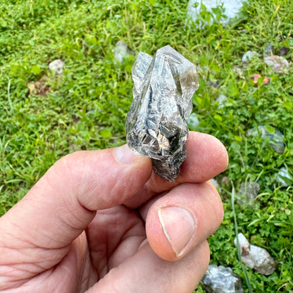 Cuarzo diamante Herkimer cetro