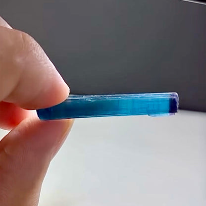 Turmalina azul indicolita indigolita
