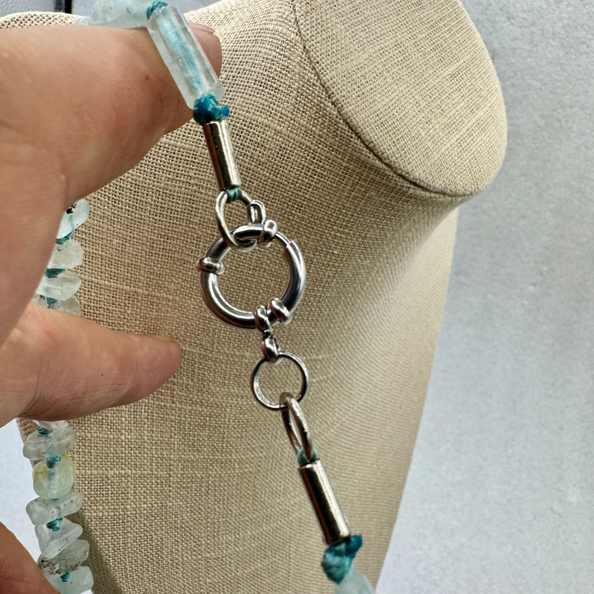 Collar aguamarina Munay Minerales Mallorca Munay Minerales Mallorca