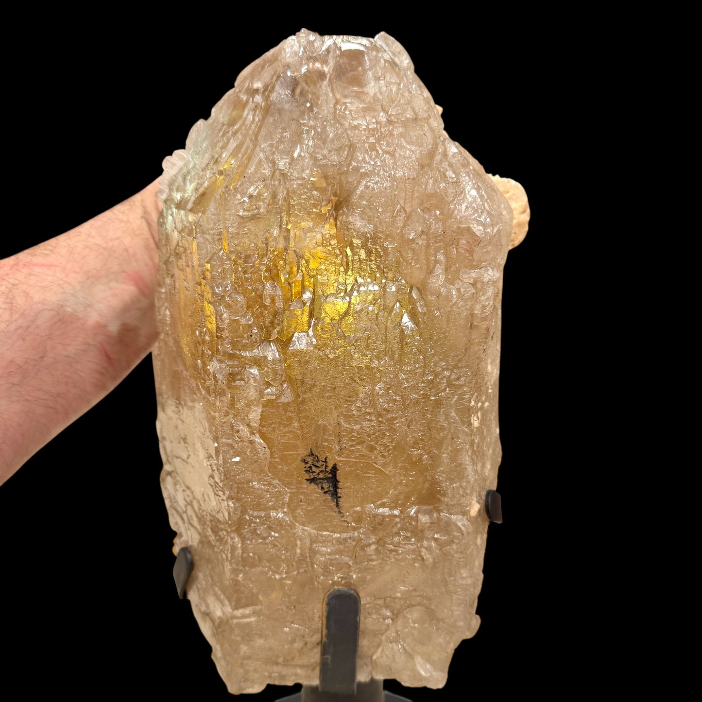 Citrino elestial natural 4,9 kg. Munay Minerales Mallorca