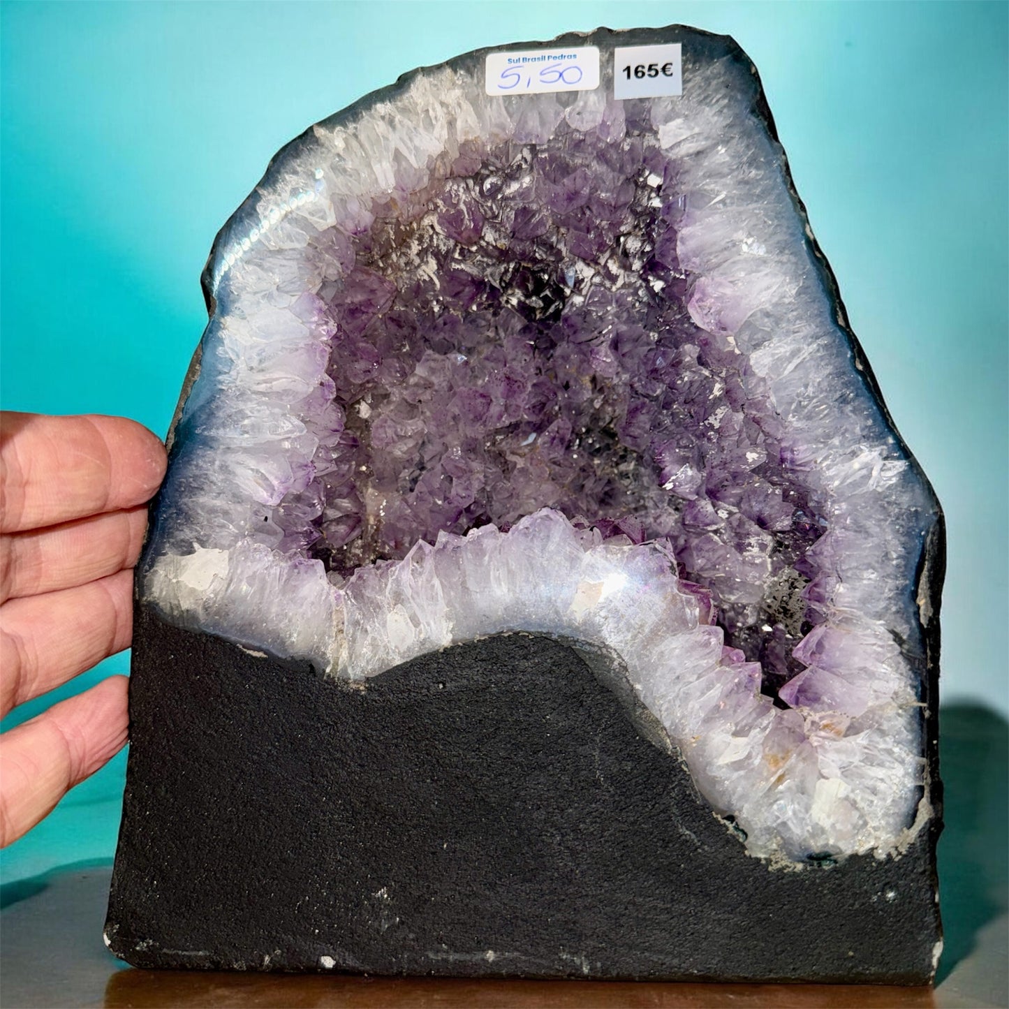 Geoda de amatista 5,5 kg.