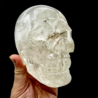 Cráneo calavera de cuarzo