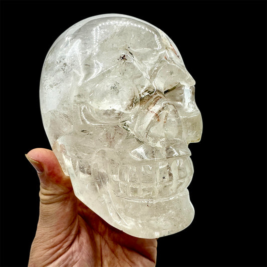 Cráneo calavera de cuarzo