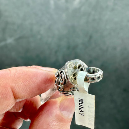 Colgante de cuarzo lemuriano plata de ley - Munay Minerales Palma de Mallorca Spain 