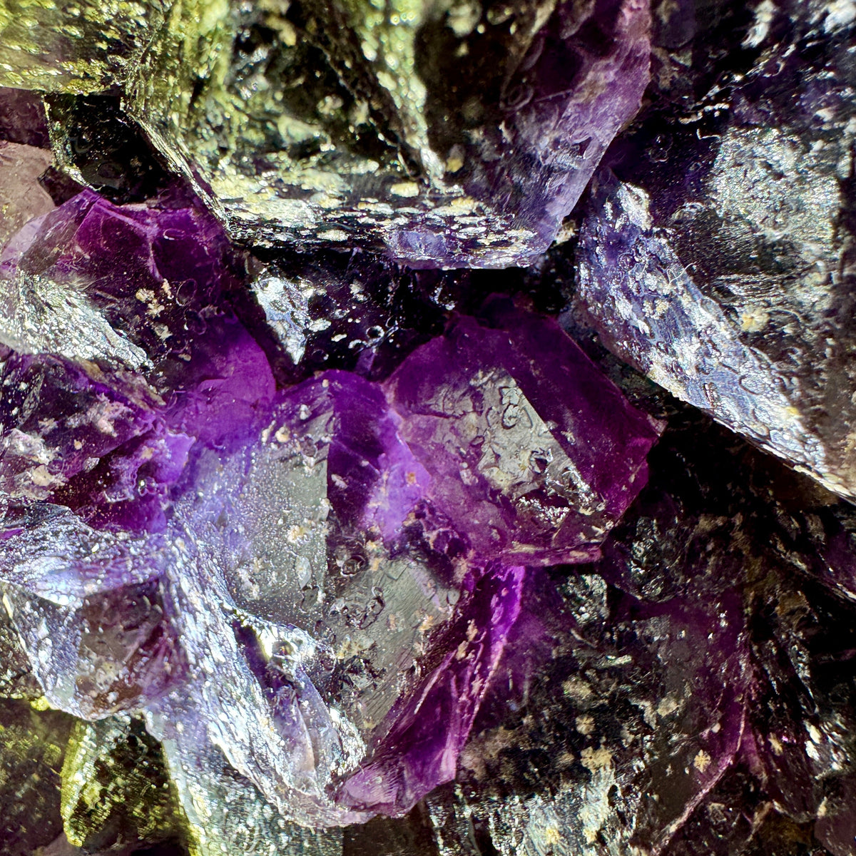 Drusa de amatista 7,9 kg. calidad extra Munay Minerales Mallorca