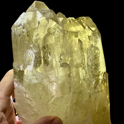 Citrino catedral natural Record keeper con hematitas y mica 13,1 kg.