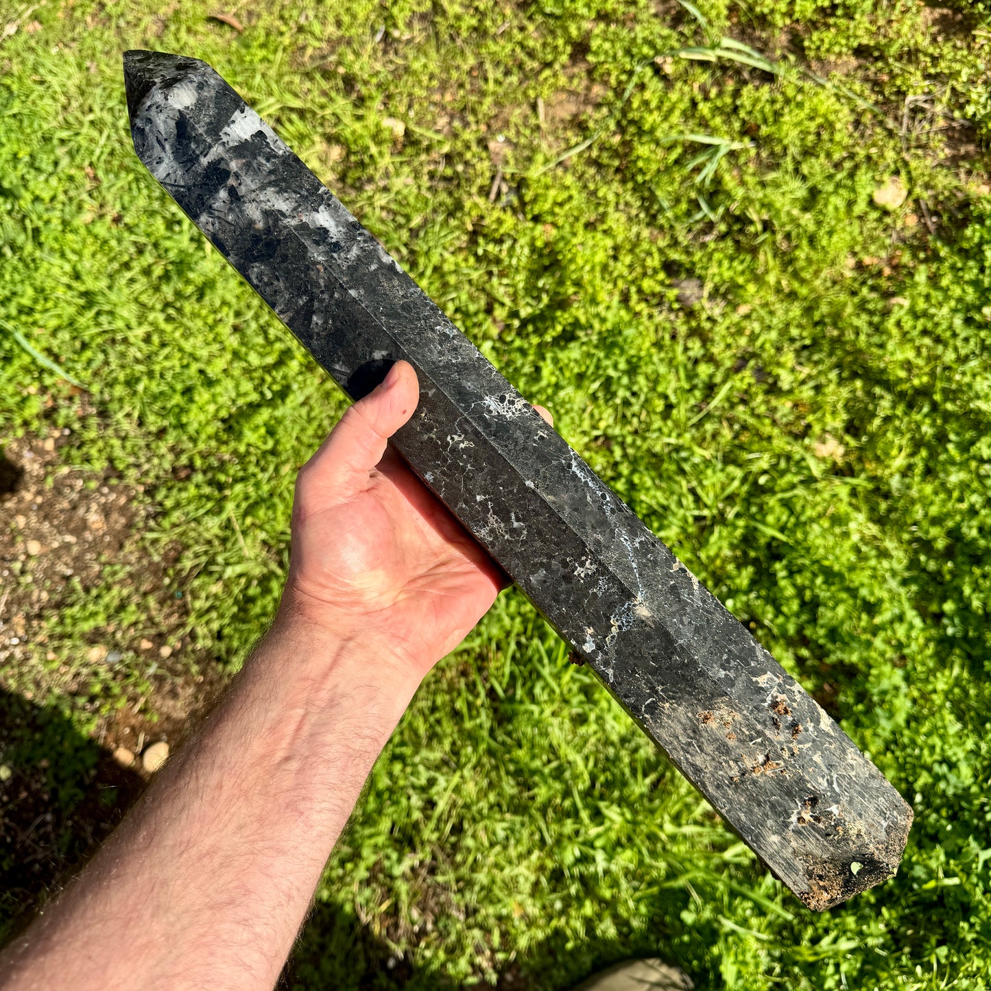 Cuarzo turmalinado 53 cm.