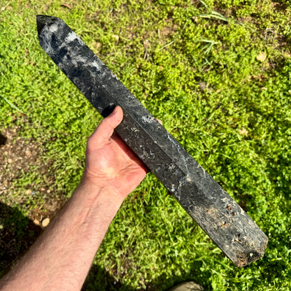 Cuarzo turmalinado 53 cm.