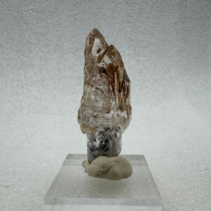 Cuarzo cetro hidrocarburos fluorescente