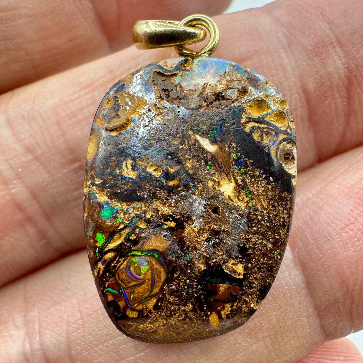 Opalo boulder colgante Munay Minerales Munay Minerales Mallorca