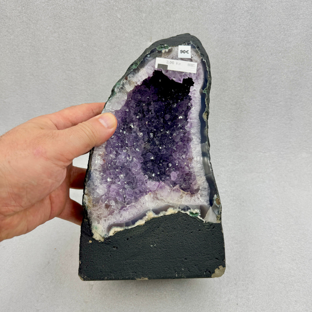 Geoda de amatista 2,9 kg. Munay Minerales Mallorca