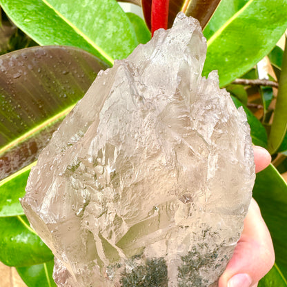 Cuarzo Himalaya con elbaita